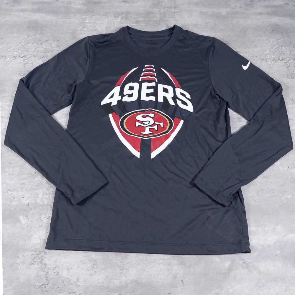 Modern Nike San Francisco 49ers Dri-FIT Long Sleeve Shirt Mens Small